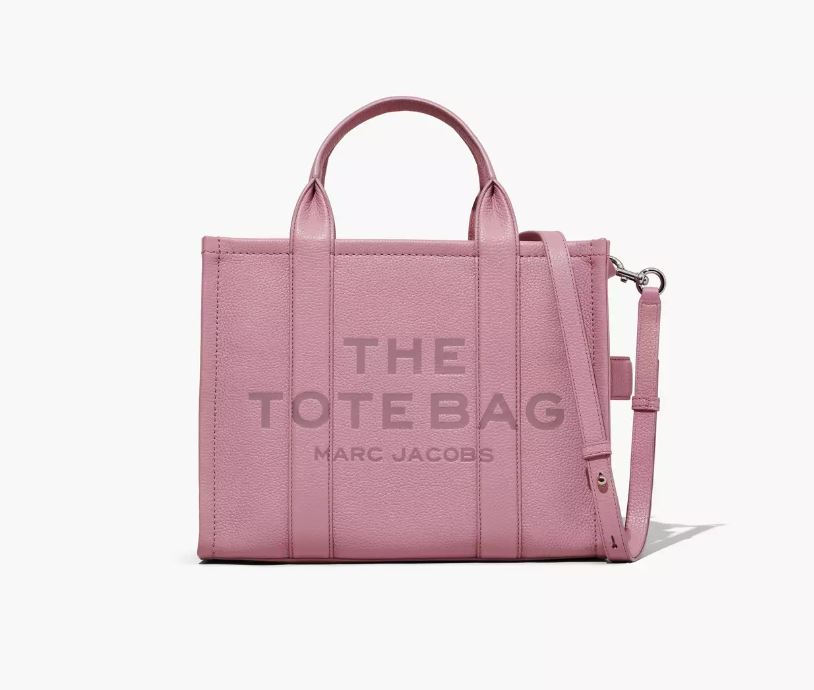 Bolso tote mediano piel Marc Jacobs rosa